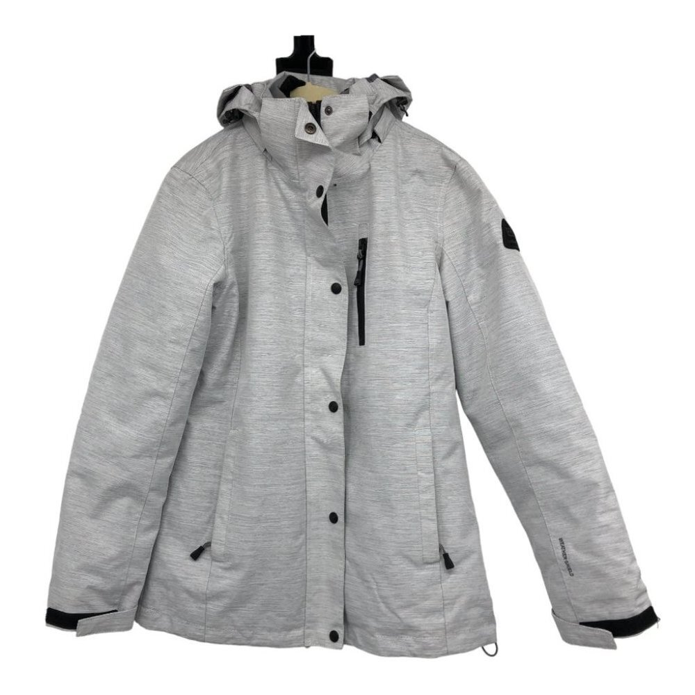 Avalanche White Insulated Double Layered Snow  Jacket size S